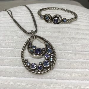 Brighton Company necklace and bracelet set